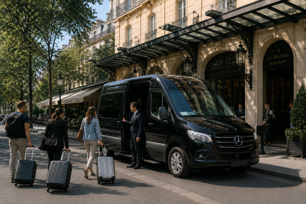 Transport d’interpresa en pliras citads d’Europa per viagiaturs d’affars e gruppas d’interpresa