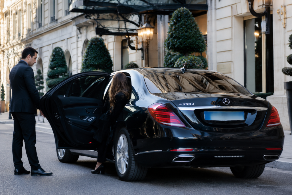 Serviços de chauffeur em Gstaad, Suíça, com transporte de luxo nos Alpes
